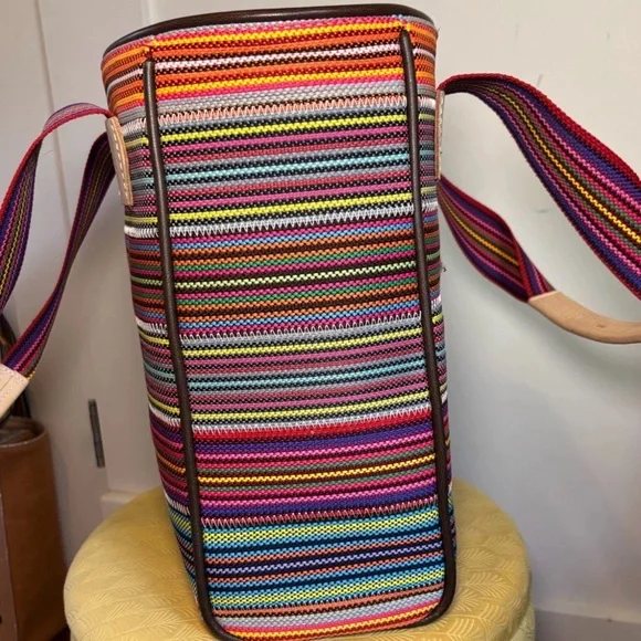 Consuela Ale Classic tote bag purse multicolor large - Picture 5 of 7